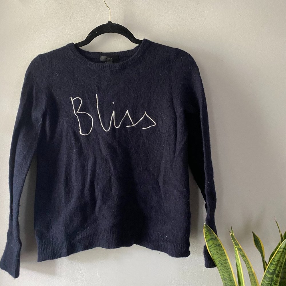 Bliss J. Crew Sweater